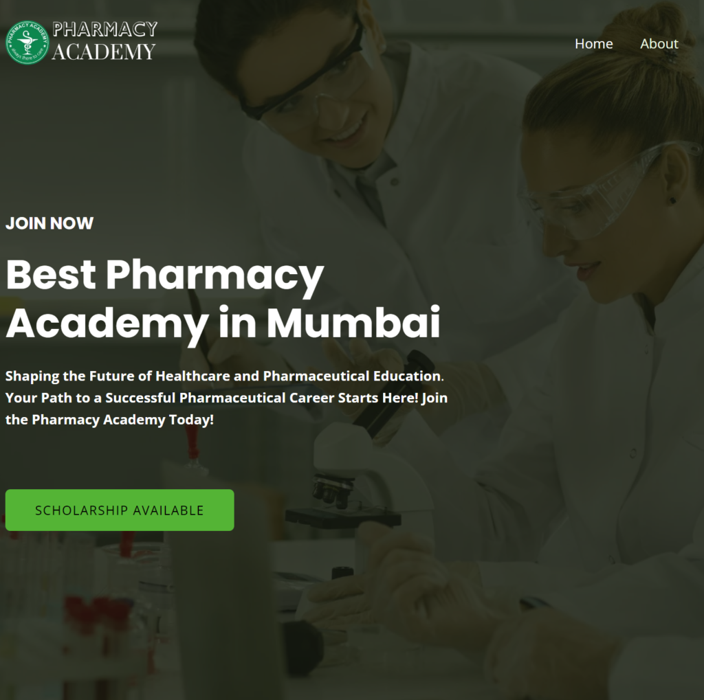 Pharmacy Academy - KRIVI Digital | Digital Marketing Agency in Lucknow